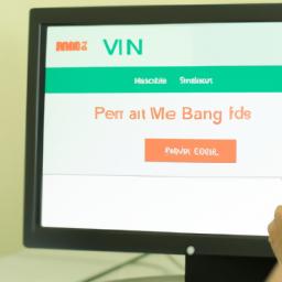 Người kiểm tra lãi suất trên trang web của Vietinbank.